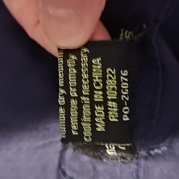 Natural Uniforms Scrub Bottoms Navy Blue Unisex Elastic back drawstring front - Picture 10 of 10